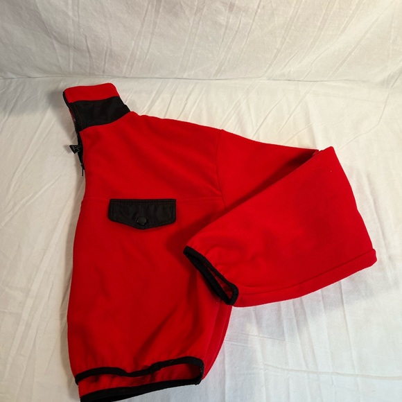Forever 21 Cropped Fleece Womens Medium Red - Picture 5 of 10